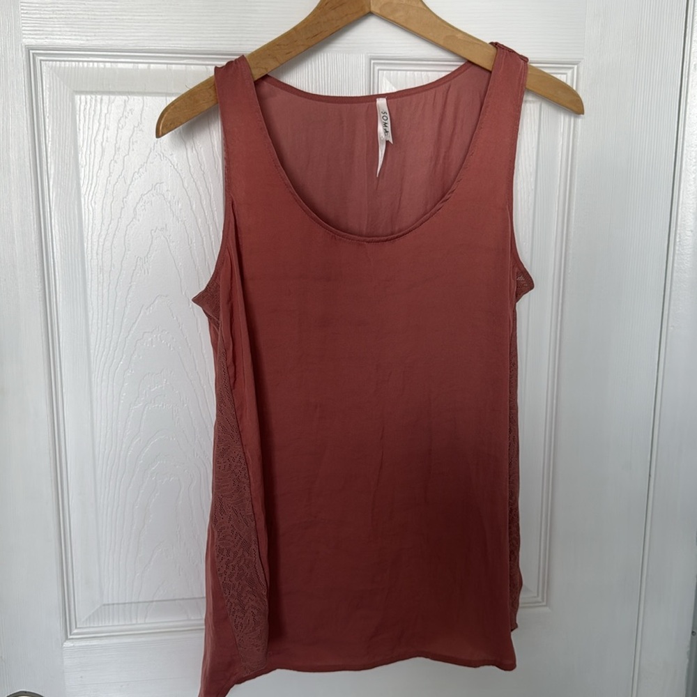 Soma Dusty Rose Tank Top
